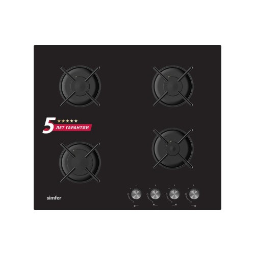 Газовая варочная панель Simfer H60N40B570
