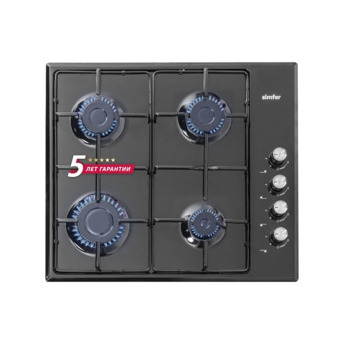 Газовая варочная панель Simfer H60Q40B411