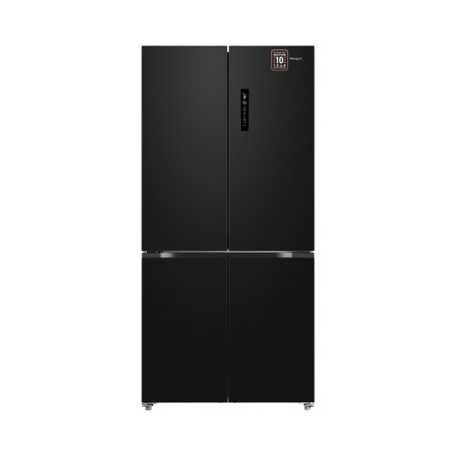 Отдельностоящий холодильник с инвертором Weissgauff WCD 510 Built-in Inverter NoFrost Dark Inox