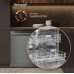 Посудомоечная машина Weissgauff DW 6038 D Dual Wash Silver