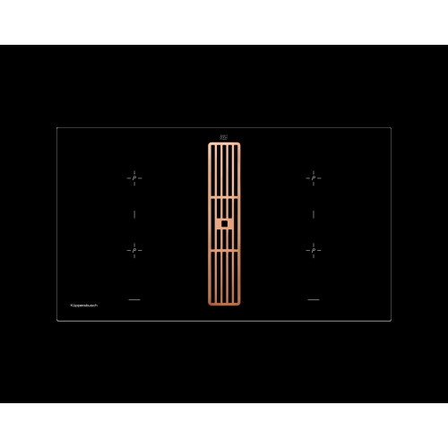 Индукционная варочная панель с вытяжкой Kuppersbusch KMI 9850.0 SR