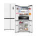 Отдельностоящий холодильник с инвертором Weissgauff WCD 450 WNF Built-in