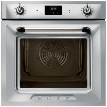 Встраиваемый электрический духовой шкаф Smeg SOP6900TX серебристый