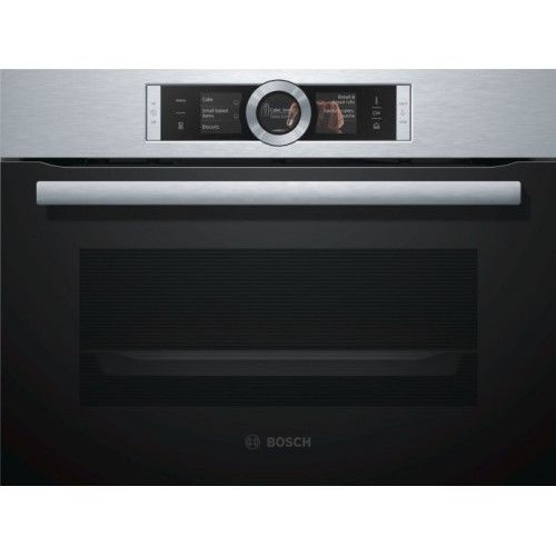 Компактный паровой духовой шкаф Bosch CSG 636 BS3