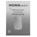 Кухонная вытяжка HOMSair PHLOX Push 40 белый