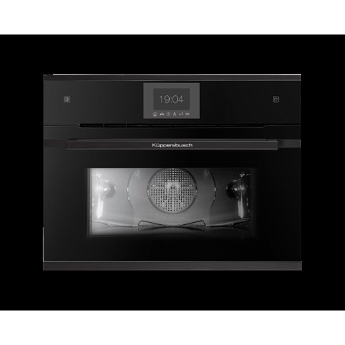 Компактный духовой шкаф с паром Kuppersbusch CBD 6550.0 S5 Black Velvet-Airfry