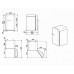 Минибар SMEG FAB5LBL3