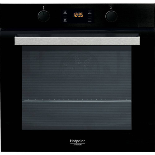 Духовой шкаф Hotpoint FA3 540 JH BL HA: черный цвет, самоочистка