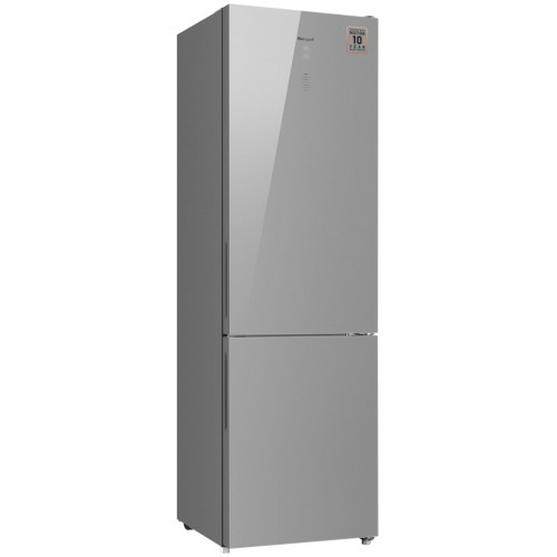 Холодильник Weissgauff WRK 2000 D Full NoFrost Inverter Grey Glass