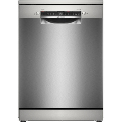 Посудомоечная машина Bosch Serie 4 SMS4HVI00E, полноразмерная, напольная, 60см, загрузка 14 комплектов, серебристая