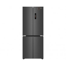 Отдельностоящий холодильник с инвертором Weissgauff WCD 480 Total NoFrost Inverter Silk Inox Built-in