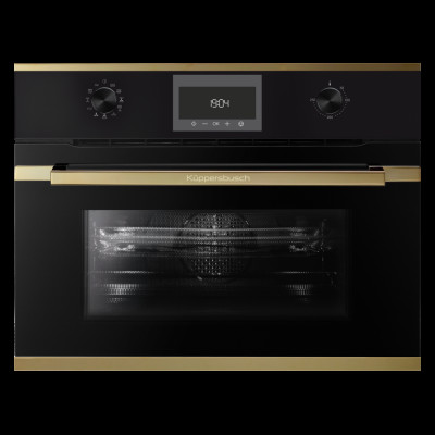 Компактный духовой шкаф с микроволнами Kuppersbusch CBM 6330.0 S4 Gold