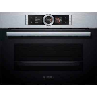 Компактный паровой духовой шкаф Bosch CSG656RS2