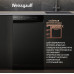 Посудомоечная машина c авто-открыванием и инвертором Weissgauff DW 4539 Inverter Touch AutoOpen Black
