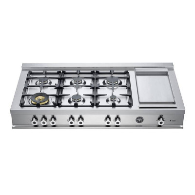 Газовая варочная панель Bertazzoni Professional CB486G00X стальная