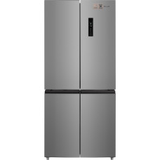 Отдельностоящий холодильник с инвертором Weissgauff WCD 590 Nofrost Inverter Premium Ecofresh Inox