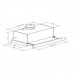 Кухонная вытяжка HOMSair FLAT 60 Glass белый
