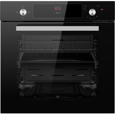 Духовой шкаф газовый Weissgauff WGO 706 D BLACK GLASS