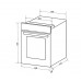 Шкаф духовой электрический HOMSair OEM451BK