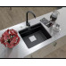Мойка Franke Kubus 2 KNG 110-52 Fragranite, цвет Черный матовый