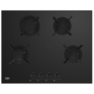 Встраиваемая газовая варочная панель Beko HING642202SB