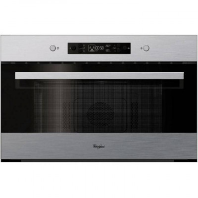 Духовой шкаф с функцией Whirlpool СВЧ AMW 712/1 IX