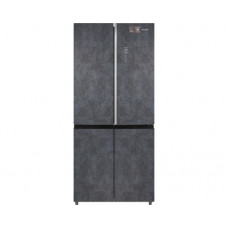 Отдельностоящий холодильник с инвертором Weissgauff WCD 590 Nofrost Inverter Premium EcoFresh Rock Glass