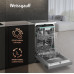 Посудомоечная машина c авто-открыванием и инвертором Weissgauff DW 4538 Inverter Touch Inox