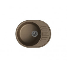 Мойка кухонная кварцевая LEX Orta 620 Chocolate
