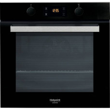 Духовой шкаф Hotpoint FA3 540 JH BL HA: черный цвет, самоочистка