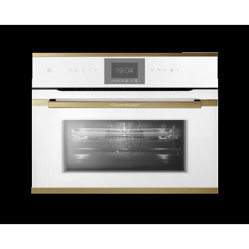 Компактный духовой шкаф с микроволнами Kuppersbusch CBM 6550.0 W4 Gold