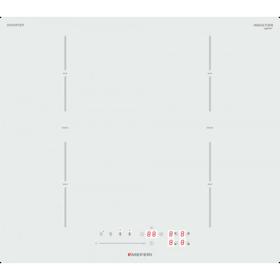 Индукционная варочная панель Meferi MIH604WH COMFORT