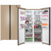 Отдельностоящий холодильник с инвертором Weissgauff WSBS 1036 Inverter NoFrost Premium Сhampagne Glass