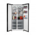 Отдельностоящий холодильник с инвертором Weissgauff WSBS 590 NoFrost Inverter Premium Rock Glass