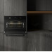 Встраиваемый компактный духовой шкаф с СВЧ Weissgauff OE 4551 DB Black Edition