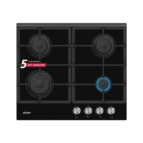 Газовая варочная панель Simfer H60H40S416