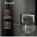 Встраиваемый компактный духовой шкаф с СВЧ Weissgauff OE 449 PDB Black Edition