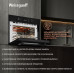 Встраиваемый компактный духовой шкаф с СВЧ Weissgauff OE 449 PDB Black Edition