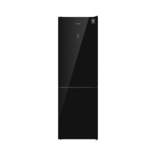 Отдельностоящий холодильник с инвертором Weissgauff WRK 185 Total NoFrost Inverter Black Glass