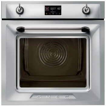 Встраиваемый электрический духовой шкаф Smeg SOP6902S2PX серебристый