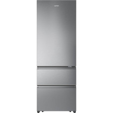 Отдельностоящий двухкамерный холодильник Gorenje NRM720FSXL4