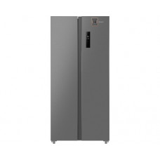 Отдельностоящий холодильник с инвертором Weissgauff WSBS 500 Inverter NoFrost Inox