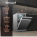 Посудомоечная машина c авто-открыванием и инвертором Weissgauff DW 4539 Inverter Touch AutoOpen Inox