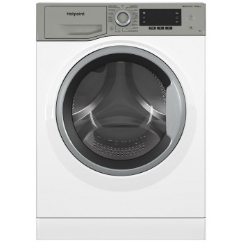 Стиральная машина HotPoint NSD 6239 US VE RU белый, серебристый