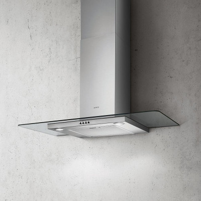 Каминная вытяжка Elica Flat Glass IX/A/90