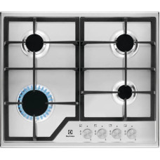 Газовая варочная поверхность Electrolux KGS6426SX нержавеющая сталь