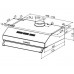 Подвесная вытяжка Faber 741 PB W A60 300.0557.513
