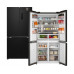 Отдельностоящий холодильник с инвертором Weissgauff WCD 510 Built-in Inverter NoFrost Dark Inox