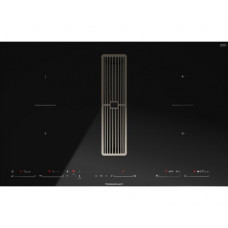 Индукционная варочная панель с вытяжкой Kuppersbusch KMI 8590.0 SR Black Chrome