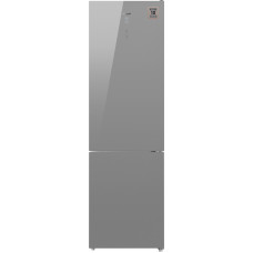 Отдельностоящий холодильник с инвертором Weissgauff WRK 2000 D Full NoFrost Inverter Grey Glass